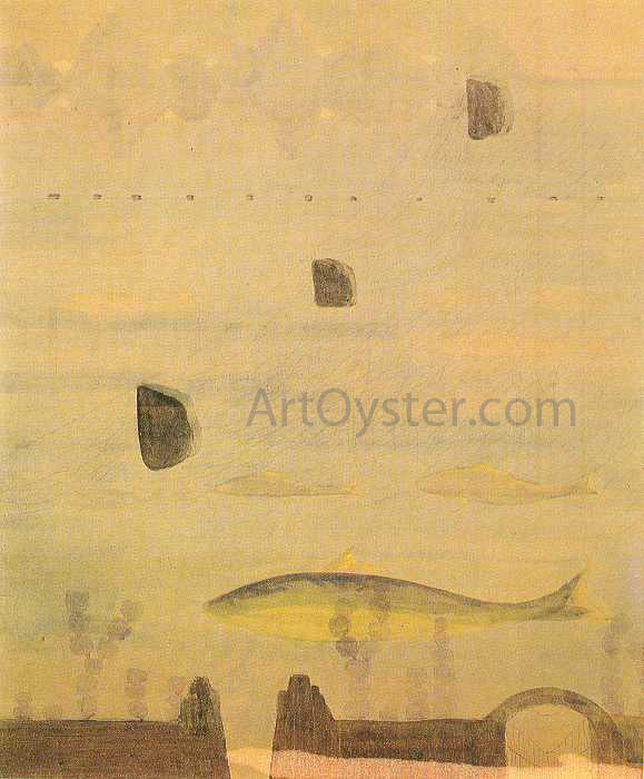 Mikalojus Ciurlionis Scherzo Sonata of the Spring - Canvas Print