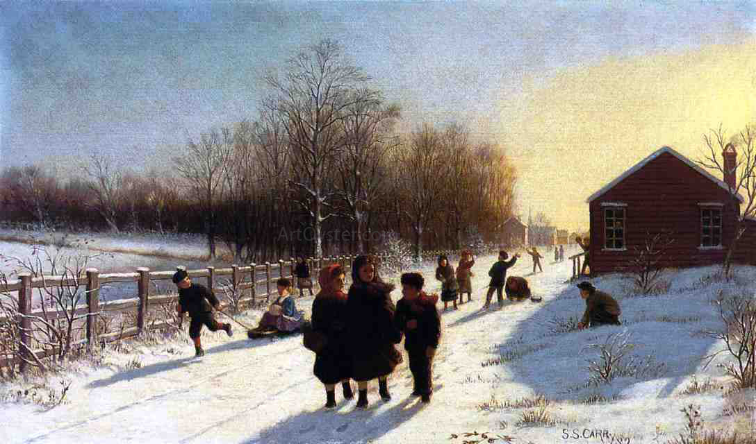 Samuel S Carr School's Out - Canvas Print