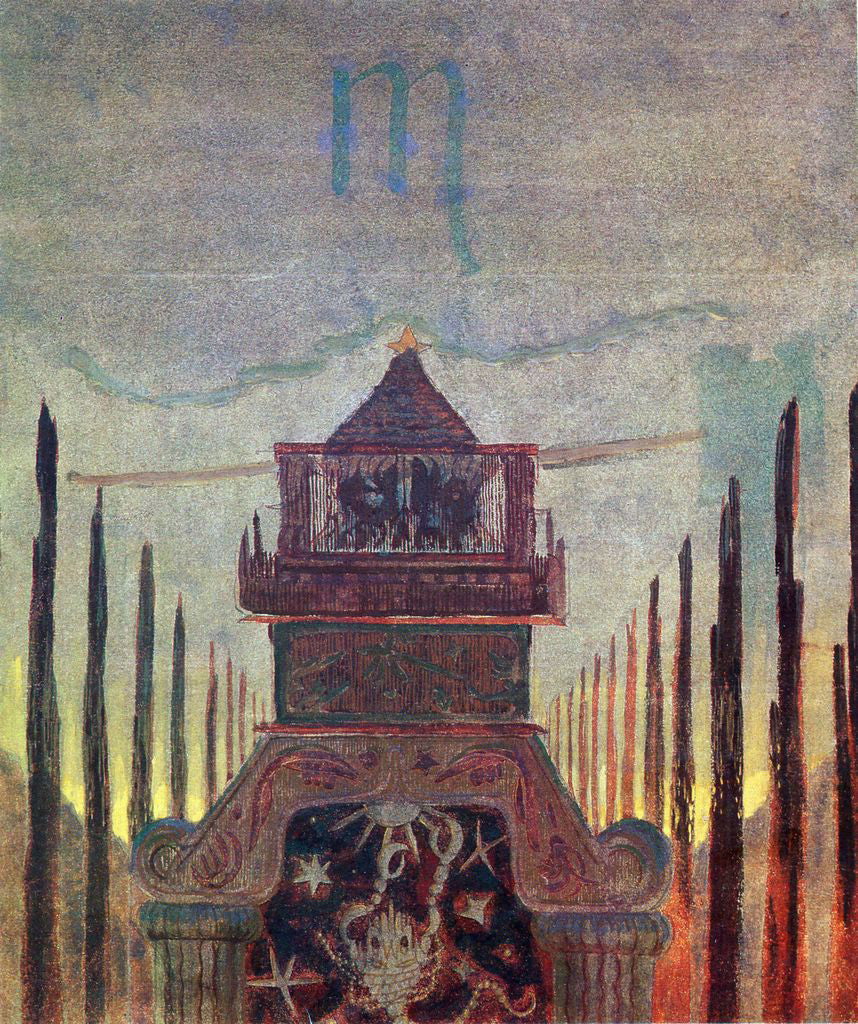 Mikalojus Ciurlionis Scorpio - Canvas Print