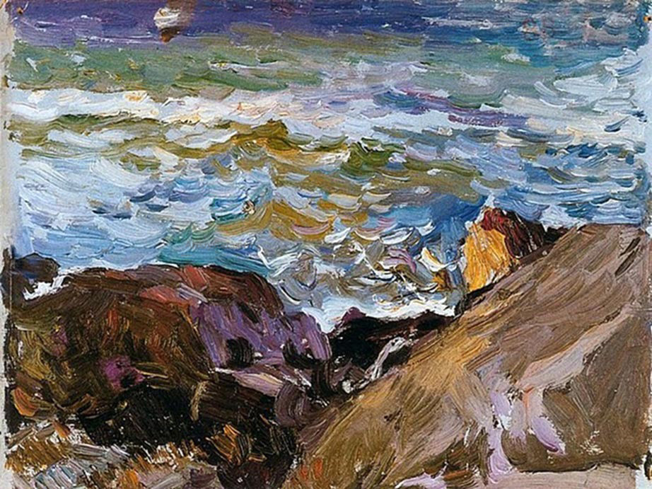Joaquin Sorolla Y Bastida Sea at Ibiza - Canvas Print