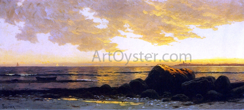 Alfred Thompson Bricher Seascape - Canvas Print