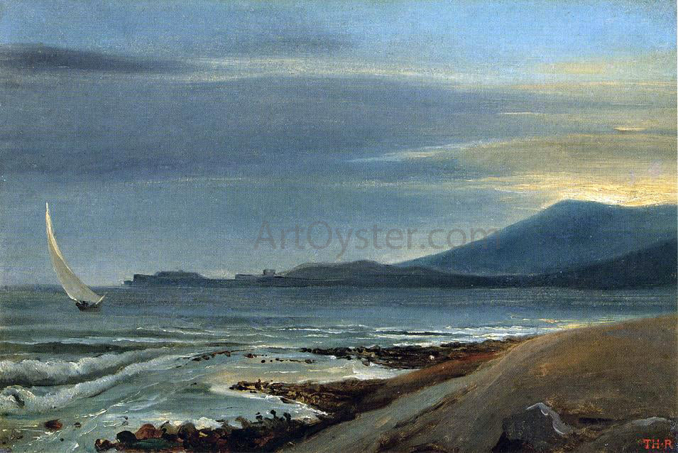 Theodore Rousseau Seascape - Canvas Print