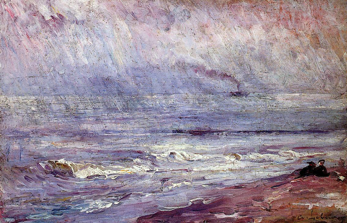 Albert Lebourg Seascape - Canvas Print