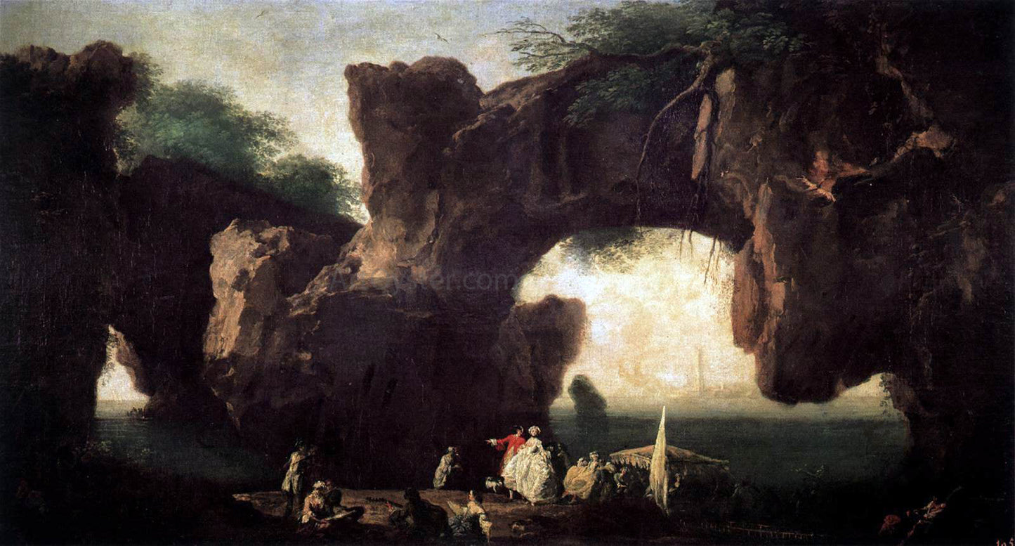 Claude-Joseph Vernet Seascape, View of Sorrento - Canvas Print