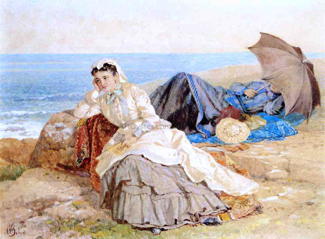 Albert Fitch Bellows Seaside Reflections - Canvas Print