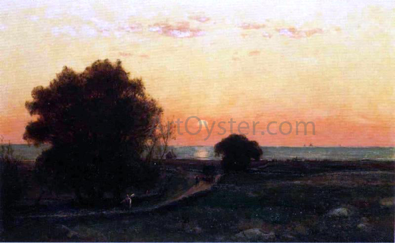 Thomas Worthington Whittredge Seaweed Harvest - Canvas Print