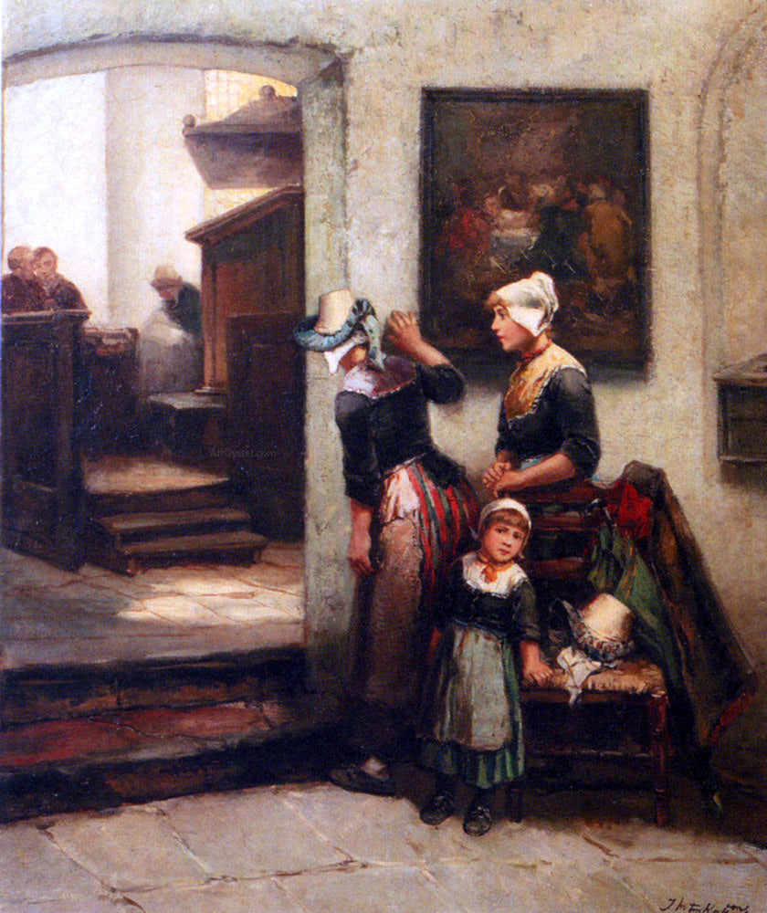 Johan Mari Ten Kate Secret Presence - Canvas Print