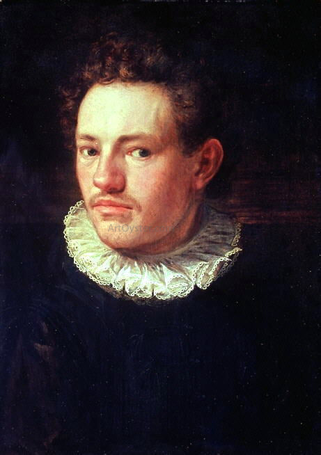 Hans Von Aachen Selbstbildnis - Canvas Print
