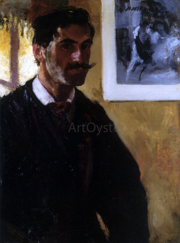Alfred Henry Maurer Self Portrait - Canvas Print
