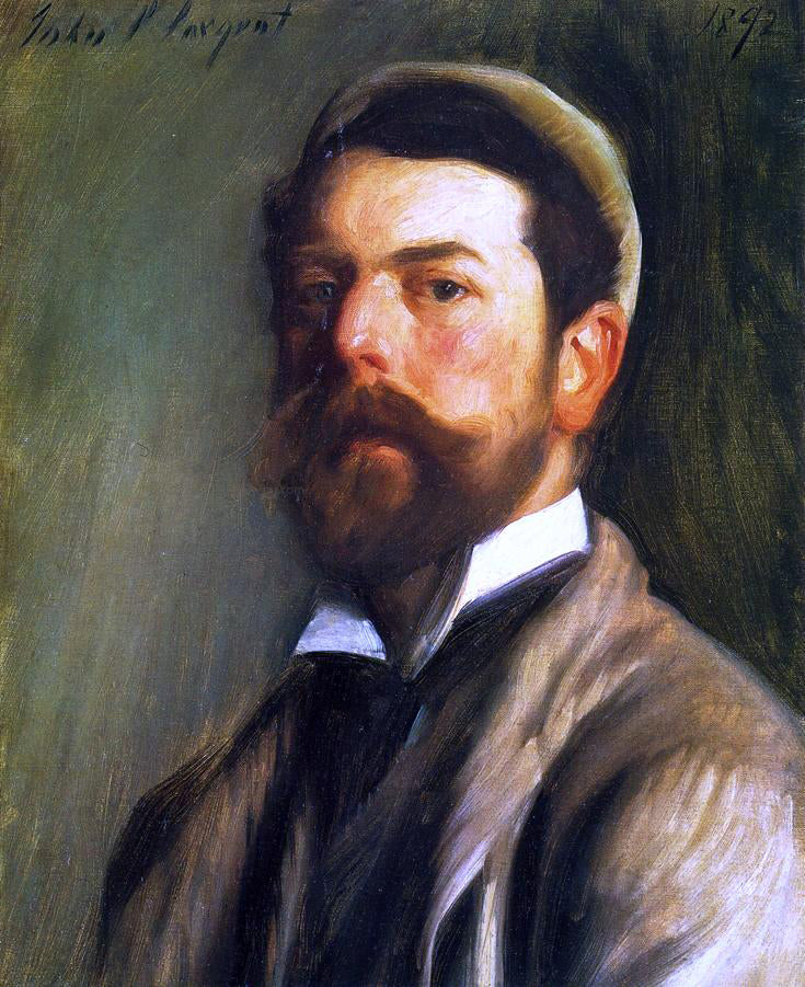 John Singer Sargent Self Portrait - Canvas Print