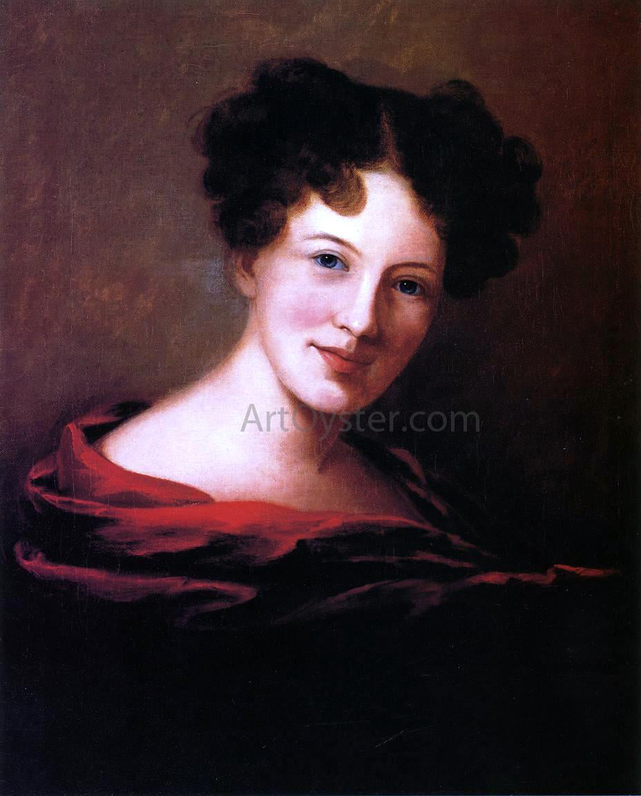 Sarah Miriam Peale Self Portrait - Canvas Print