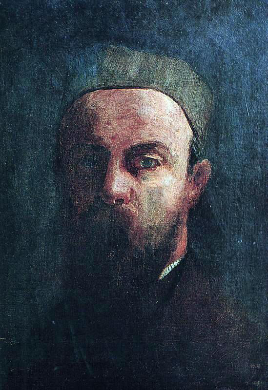 Odilon Redon Self Portrait - Canvas Print