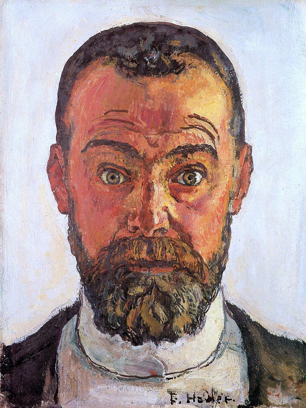 Ferdinand Hodler Self Portrait - Canvas Print