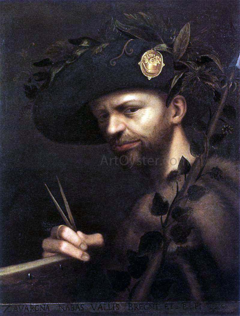 Giovan Paolo Lomazzo Self-Portrait - Canvas Print