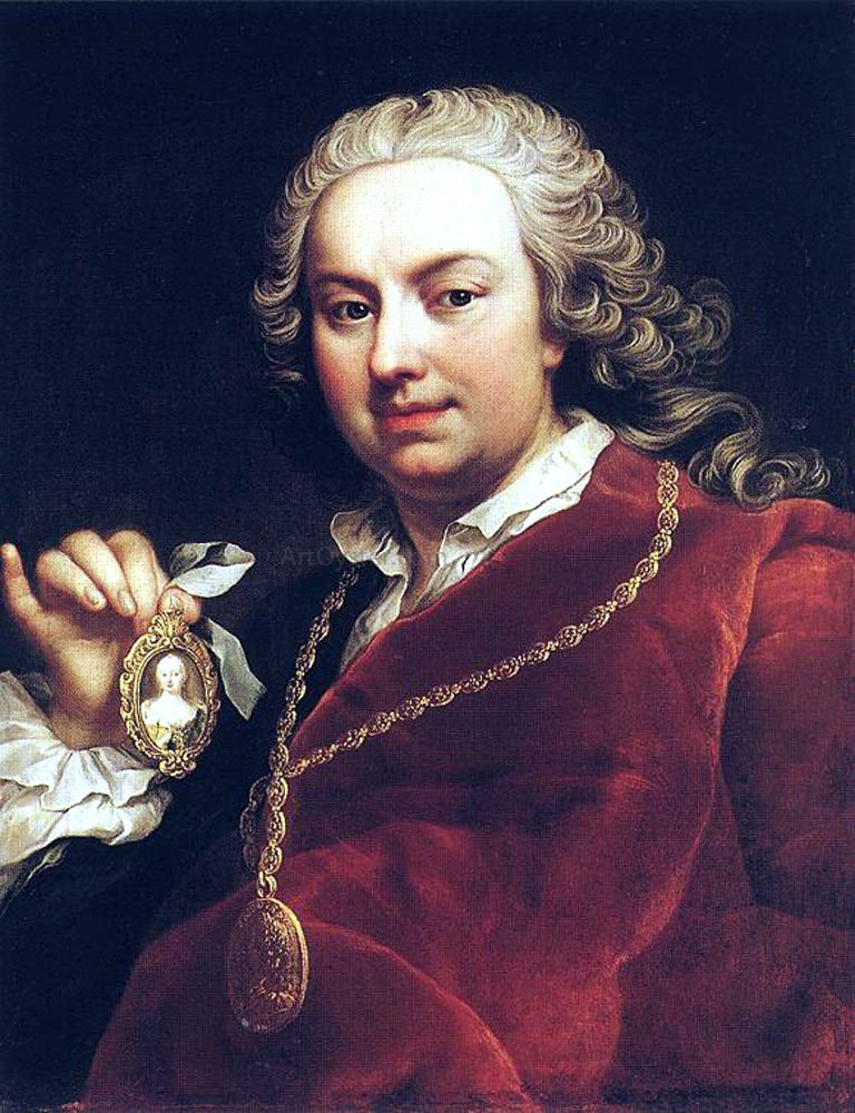 II Meytens Van Self-Portrait - Canvas Print