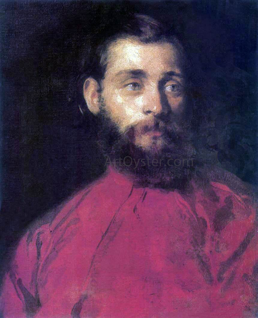 Karoly Brocky Self-Portrait - Canvas Print