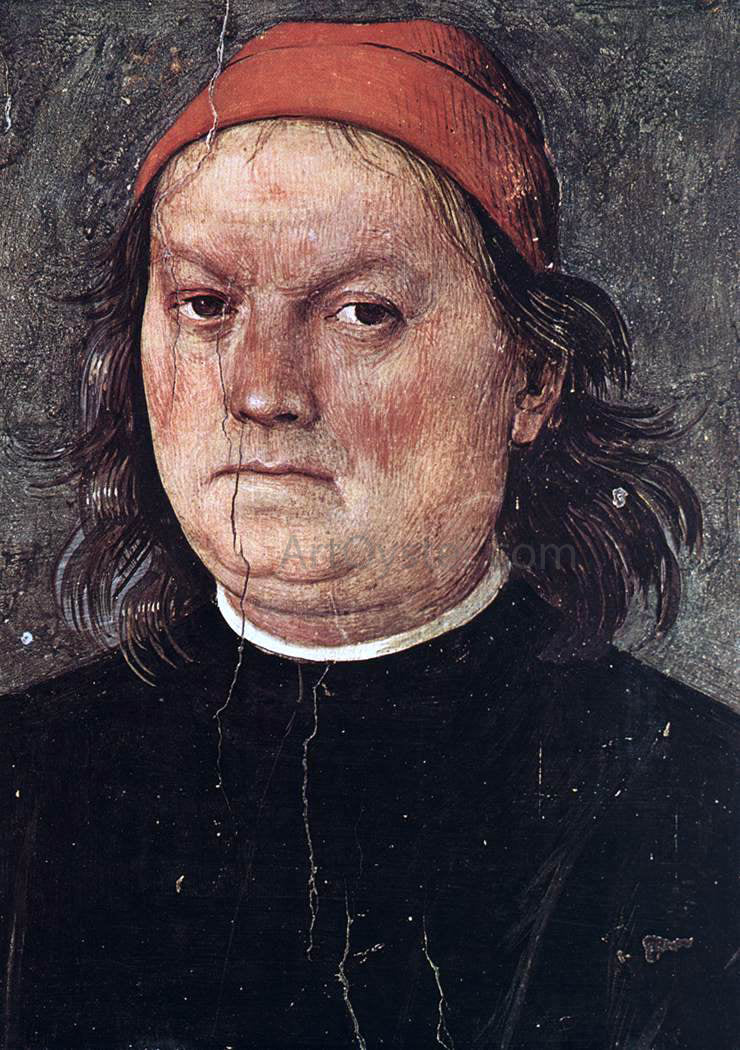 Pietro Perugino Self-Portrait - Canvas Print