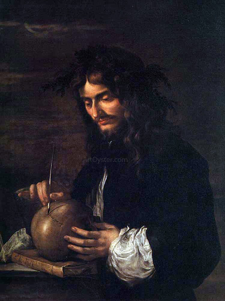 Salvator Rosa Self-Portrait - Canvas Print