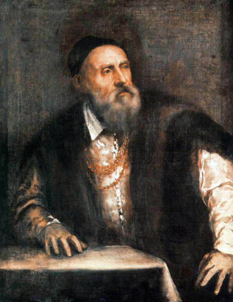 Titian Self-Portrait - Canvas Print