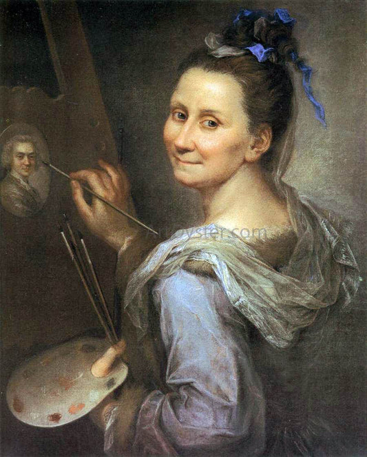 Giovanna Fratellini Self-Portrait - Canvas Print