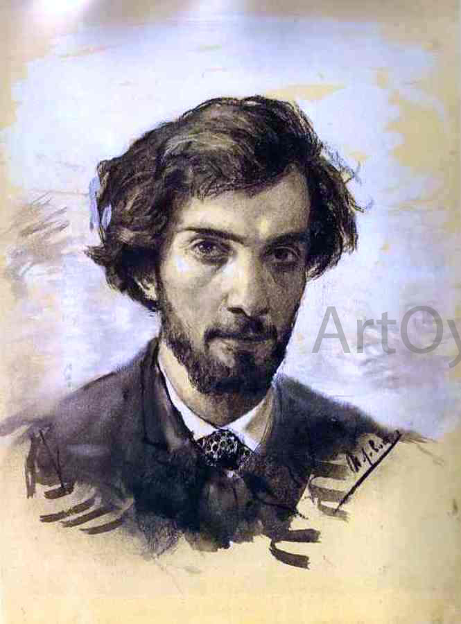 Isaac Ilich Levitan Self-Portrait - Canvas Print