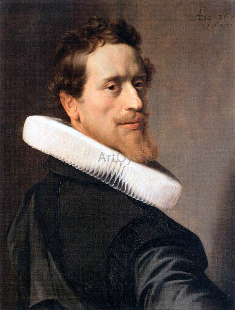 Nicolaes Eliasz Pickenoy Self-Portrait at the Age of Thirty-Six - Canvas Print