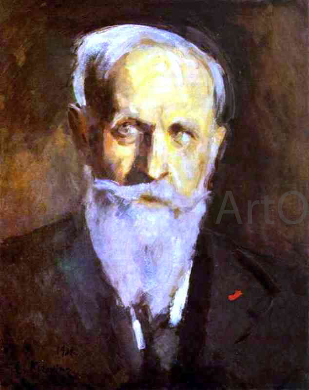 Constantin Alexeevich Korovin Self-Portrait - Canvas Print