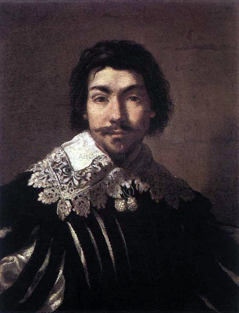 Jacques De L'Estin Self-Portrait - Canvas Print