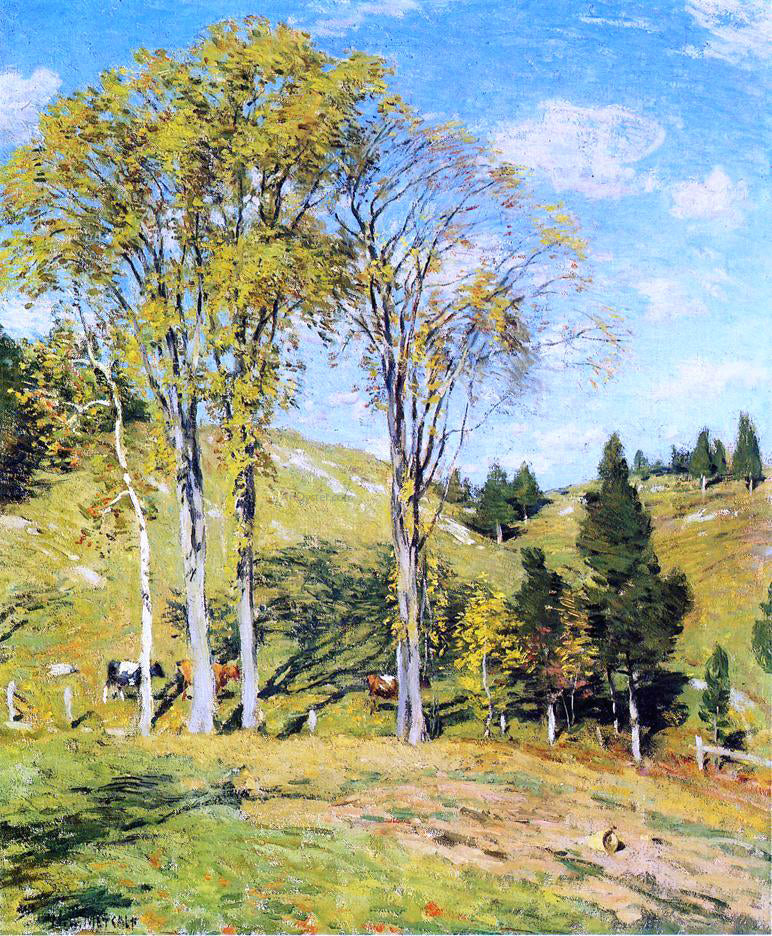 Willard Leroy Metcalf September - Canvas Print