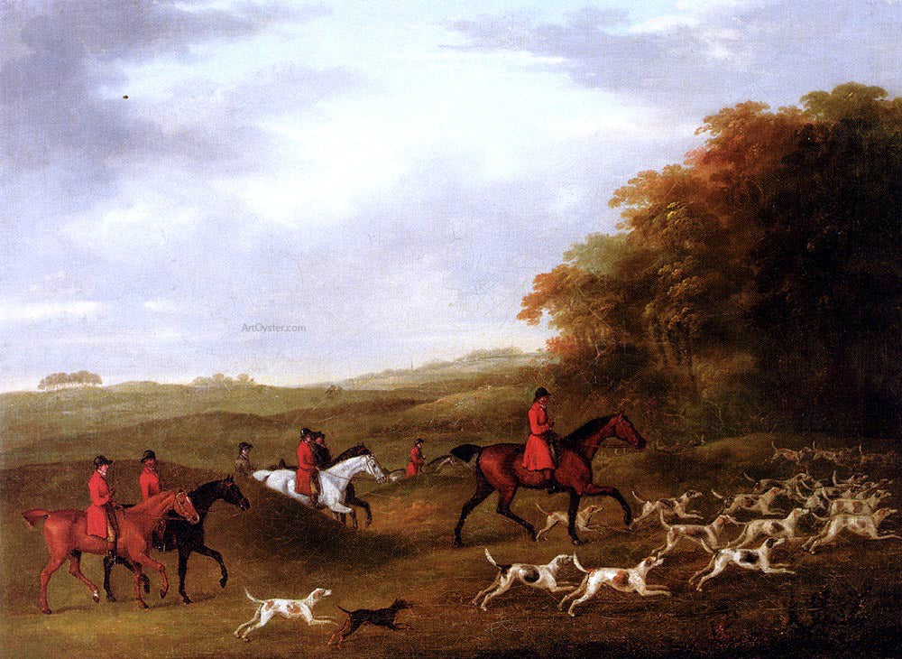 John Nost Sartorius Setting Out - Canvas Print