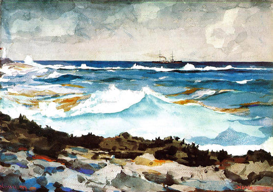 Winslow Homer Shore and Surf - Canvas Print