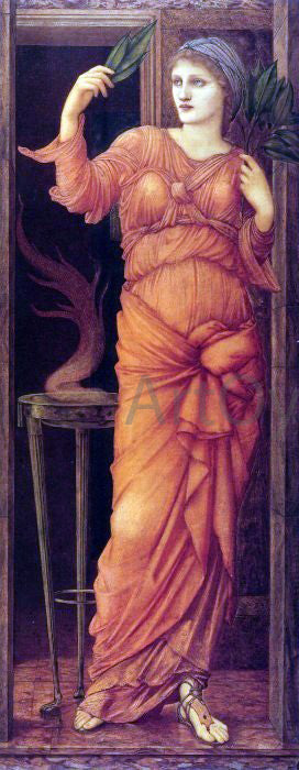 Sir Edward Burne-Jones Sibylla Delphica - Canvas Print
