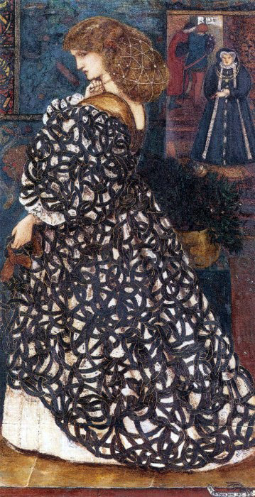 Sir Edward Burne-Jones Sidonia von Bork - Canvas Print