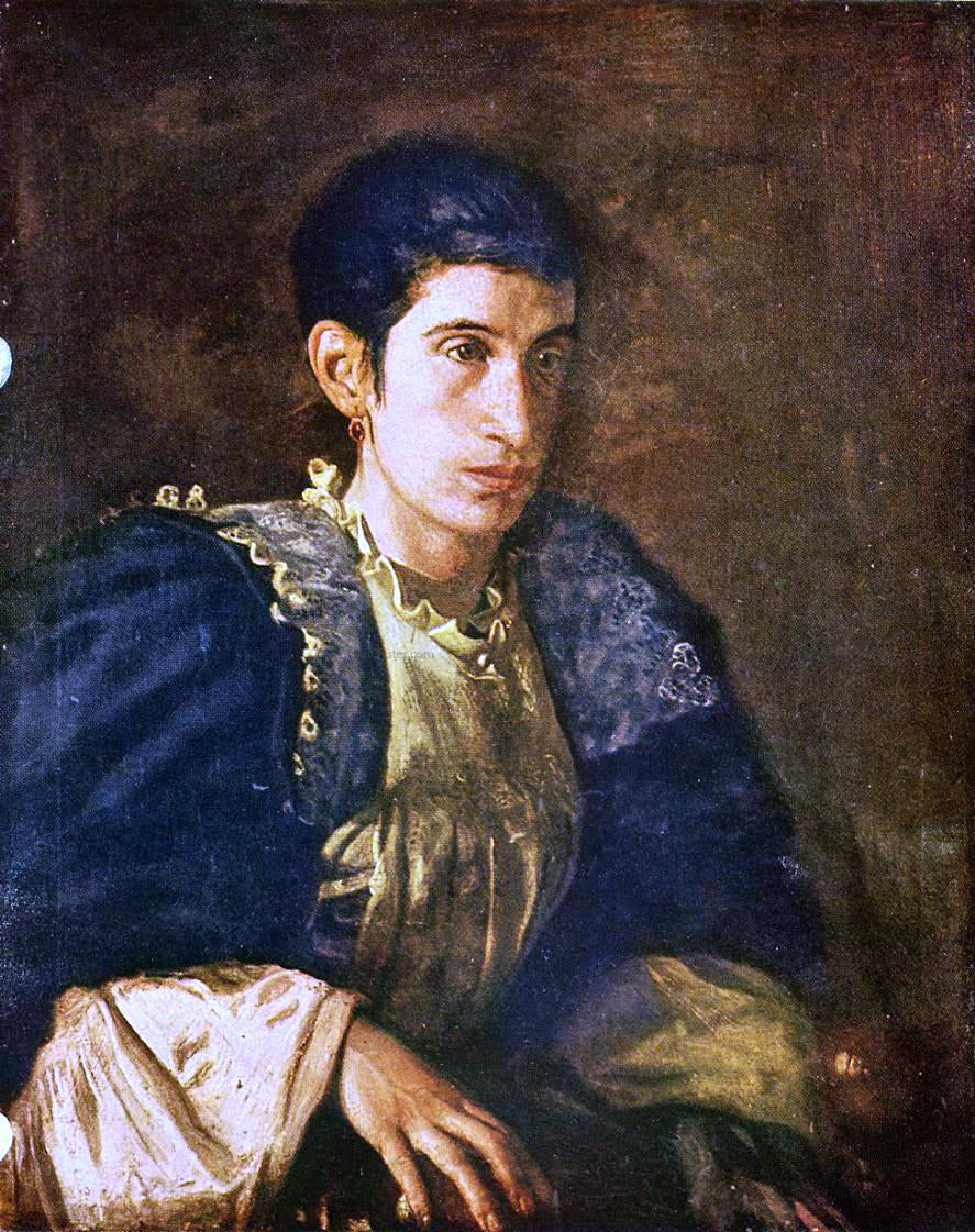 Thomas Eakins Signora Gomez d'Arza - Canvas Print