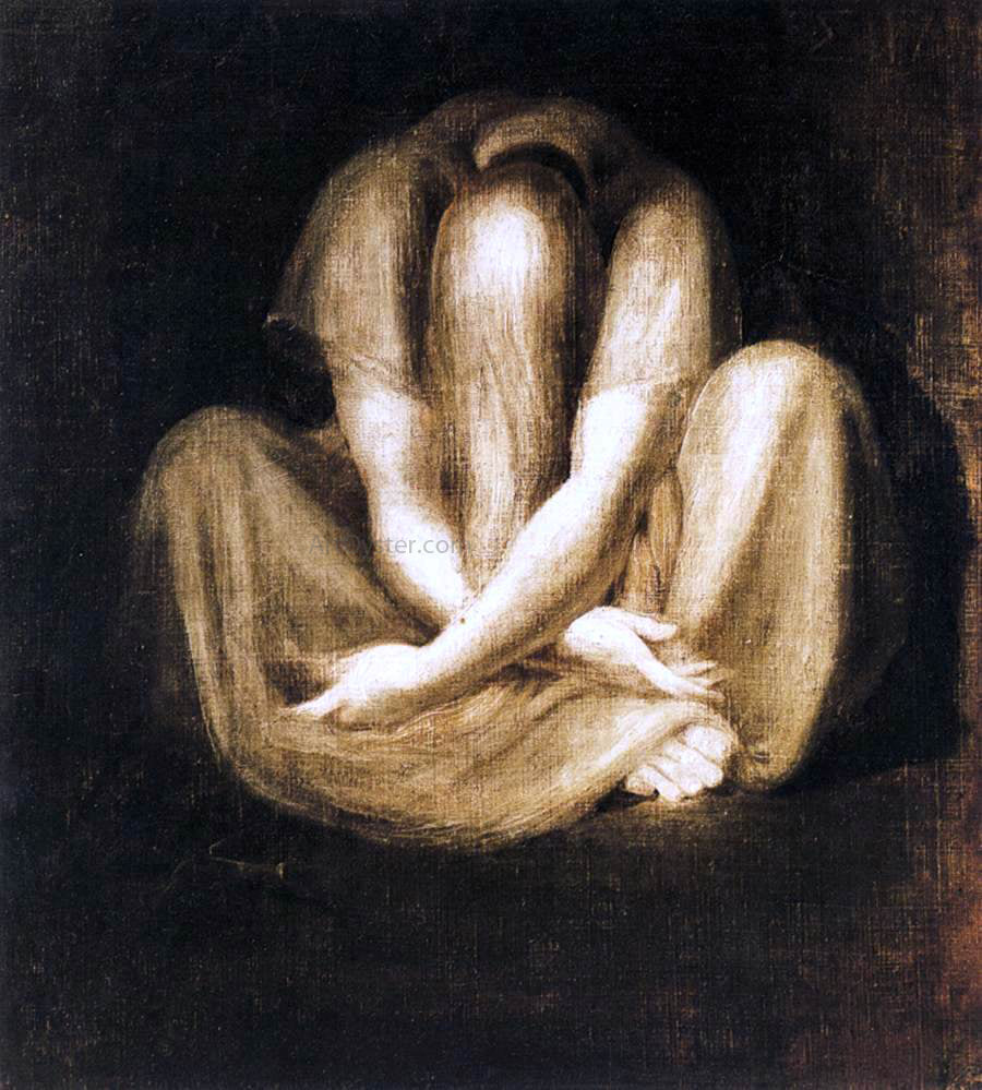 John Henry Fuseli Silence - Canvas Print