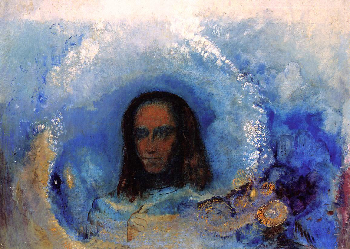 Odilon Redon Silence - Canvas Print