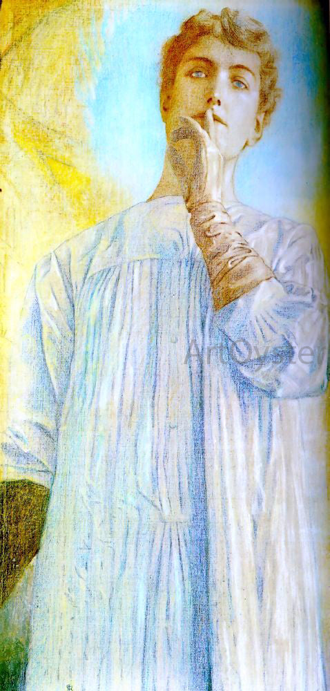 Fernand Khnopff Silence - Canvas Print