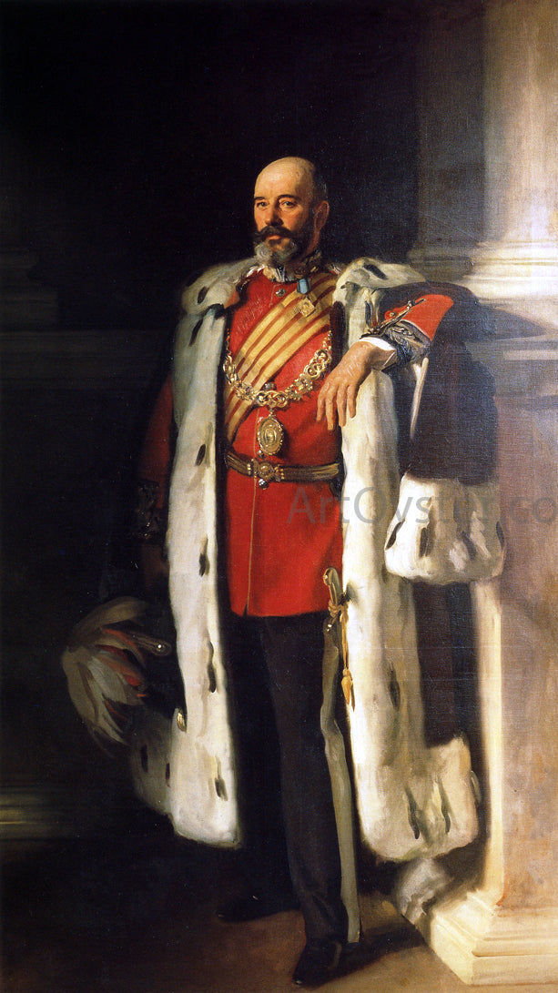 John Singer Sargent Sir David Richmond - Canvas Print