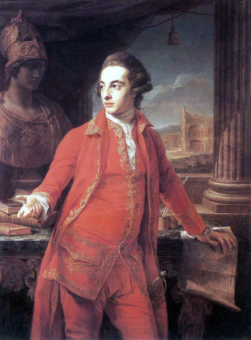 Pompeo Girolamo Batoni Sir Gregory Page-Turner - Canvas Print
