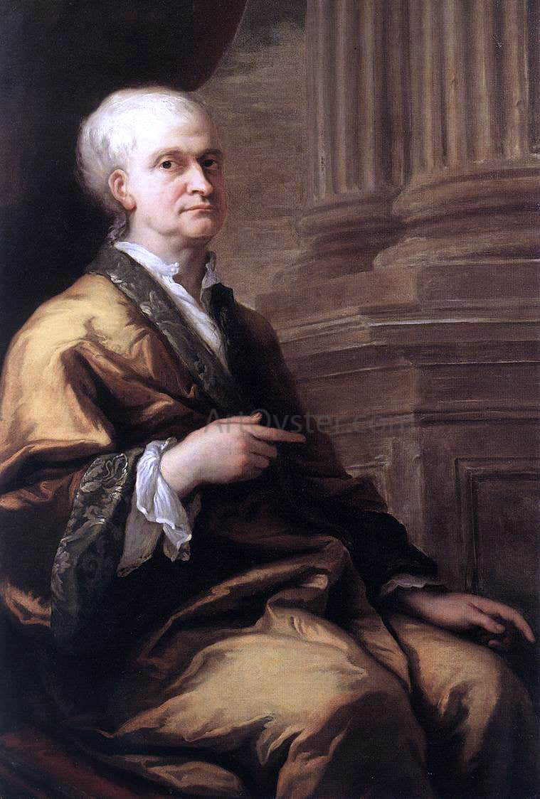 Sir James Thornhill Sir Isaac Newton - Canvas Print