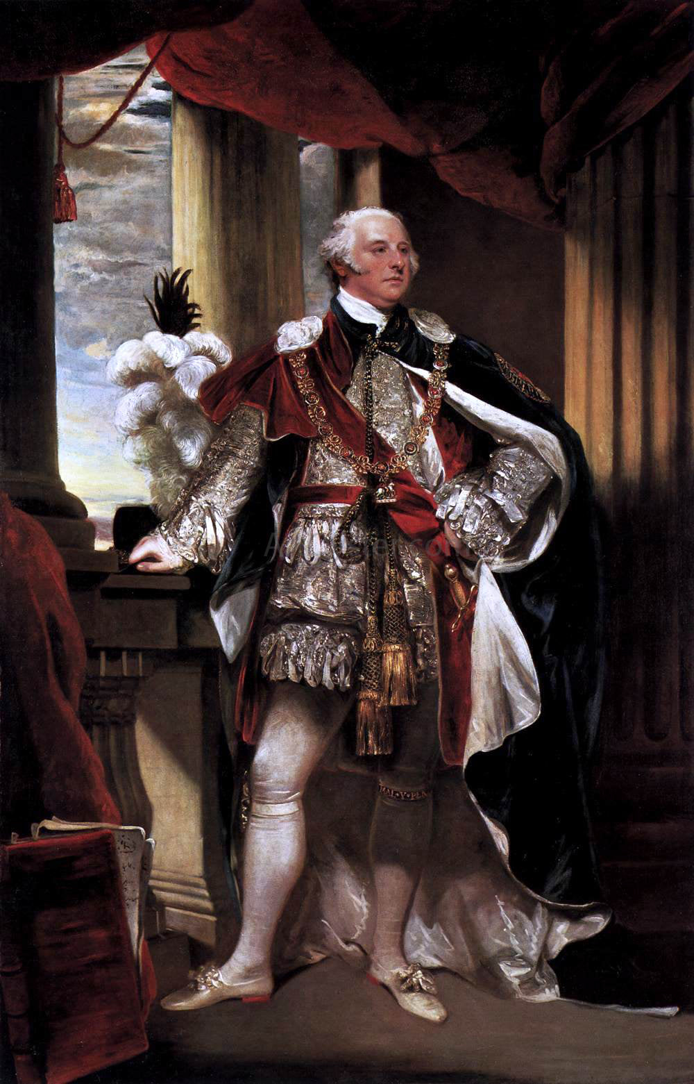 John Hoppner Sir John Jeffreys Pratt - Canvas Print