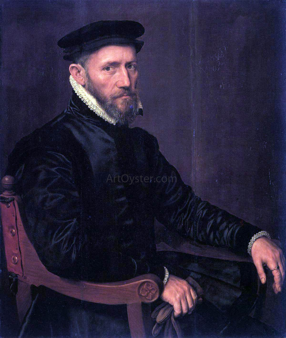 Anthonis Mor Van Dashorst Sir Thomas Gresham - Canvas Print