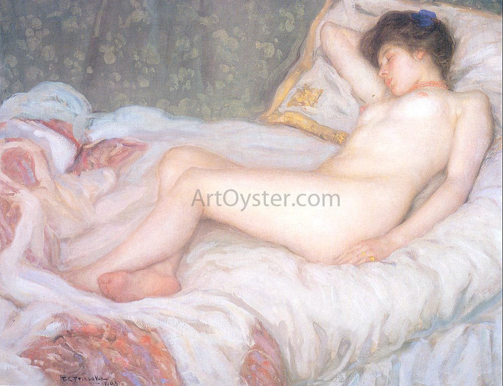 Frederick Carl Frieseke Sleep - Canvas Print