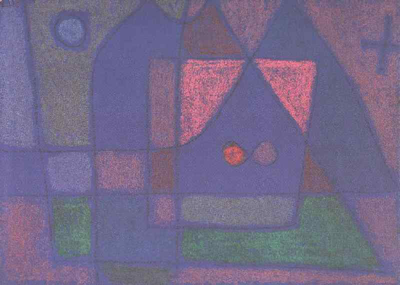 Paul Klee Small Room in Venice - Canvas Print