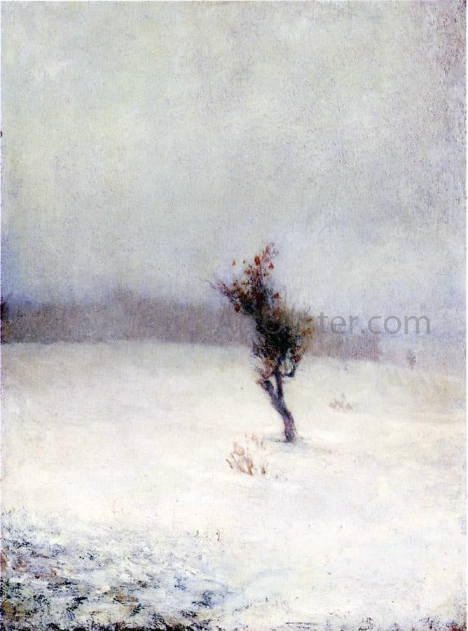 John La Farge Snow Storm - Canvas Print