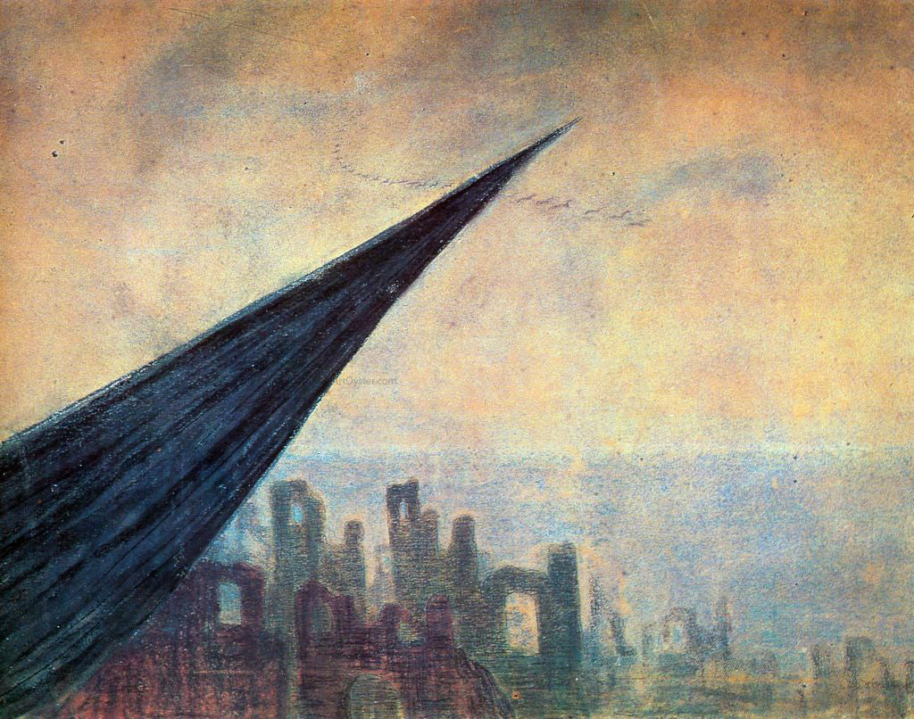 Mikalojus Ciurlionis Sorrow II - Canvas Print