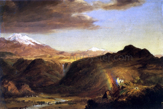 Frederic Edwin Church South American Landscape - Canvas Print