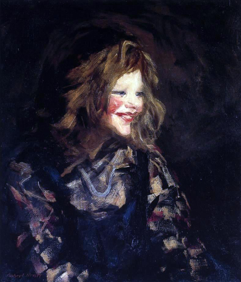 Robert Henri Spanish Urchin (also known as Laugh Cheeks) - Canvas Print