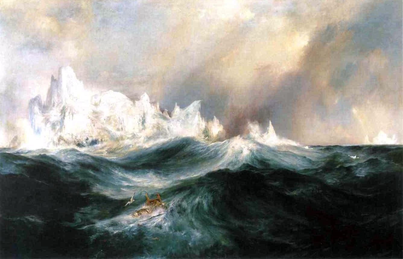 Thomas Moran Spectres from the North - Canvas Print