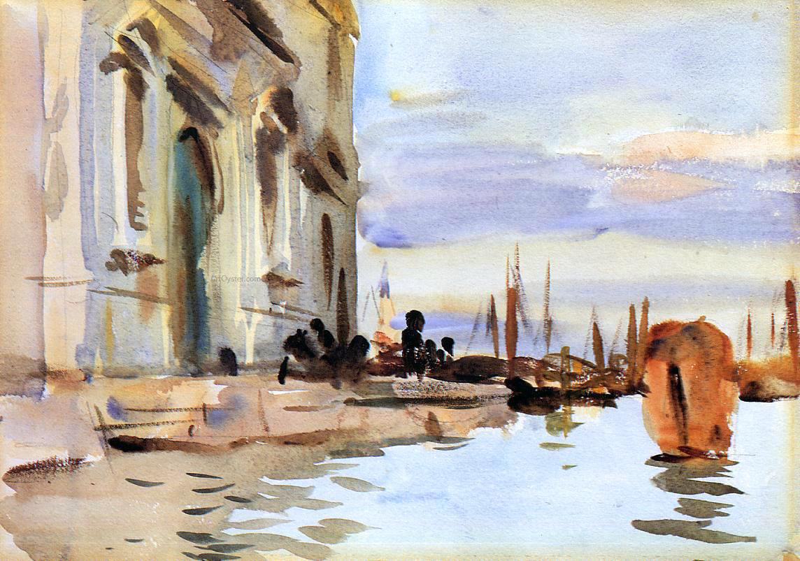 John Singer Sargent Spirito Santo, Saattera (also known as Venice, Zattere) - Canvas Print